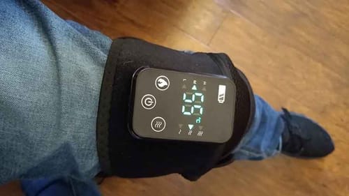 Customer photo review of FlexRelief knee massager