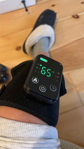 Customer photo review of FlexRelief knee massager
