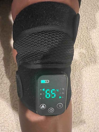 Customer photo review of FlexRelief knee massager