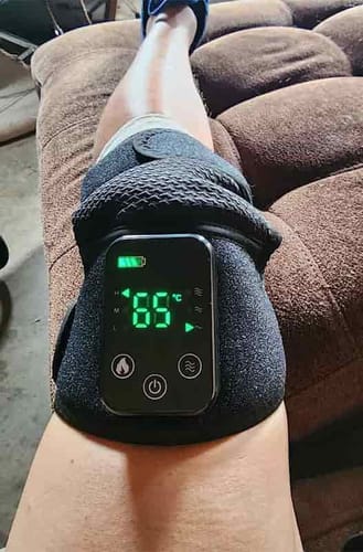 Customer photo review of FlexRelief knee massager